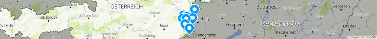 Map view for Pharmacies emergency services nearby Loipersdorf-Kitzladen (Oberwart, Burgenland)